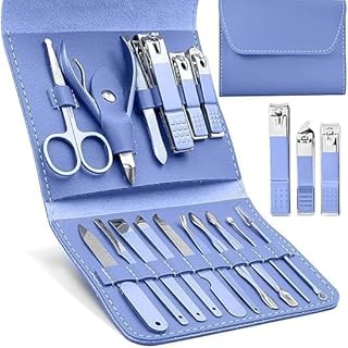 Pedicure Kit 16 Piece Manicure Set Stainless ...