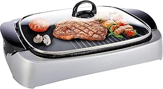 Kenwood Health Grill 2000 Watts With Glass Li...