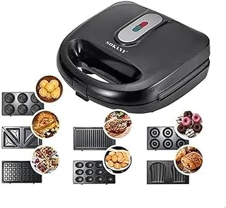 Sokany 7x1 electric waffle sandwich maker wit...