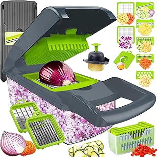Vegetable Chopper Dicer with Container | Chee...