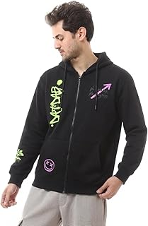 Men's Capichu Full Zip Hoodie Sweatshirt (Mil...